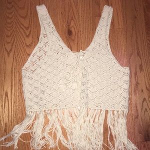Fringe Tank Top